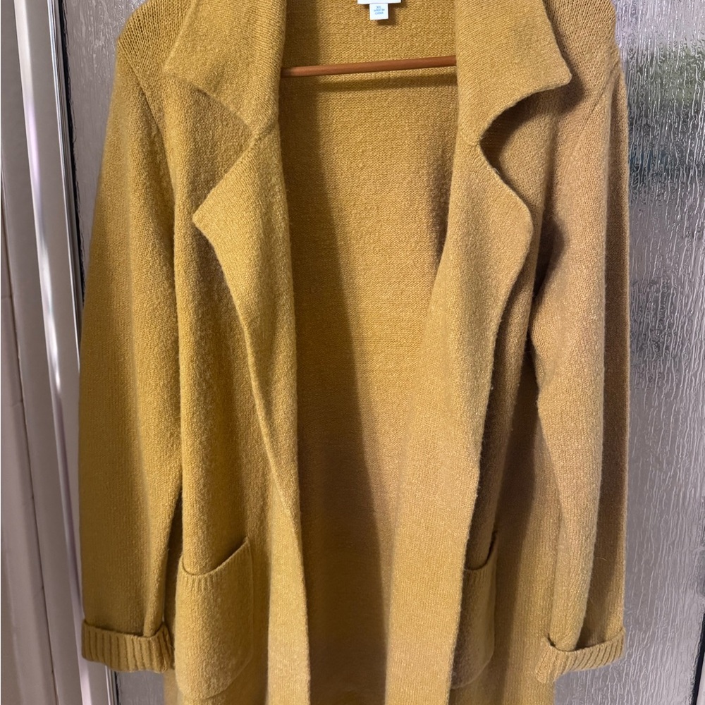 LuLaRoe Golden Yellow Knit Cardigan